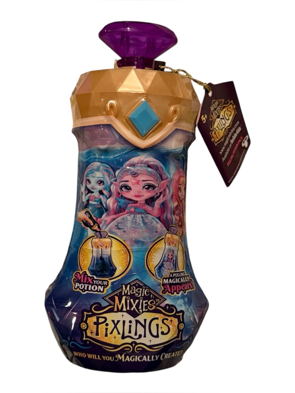 Pixlings Magical Mixies Potion Play-set Pack 1 Kit 6.5” Doll Reveal NEW
